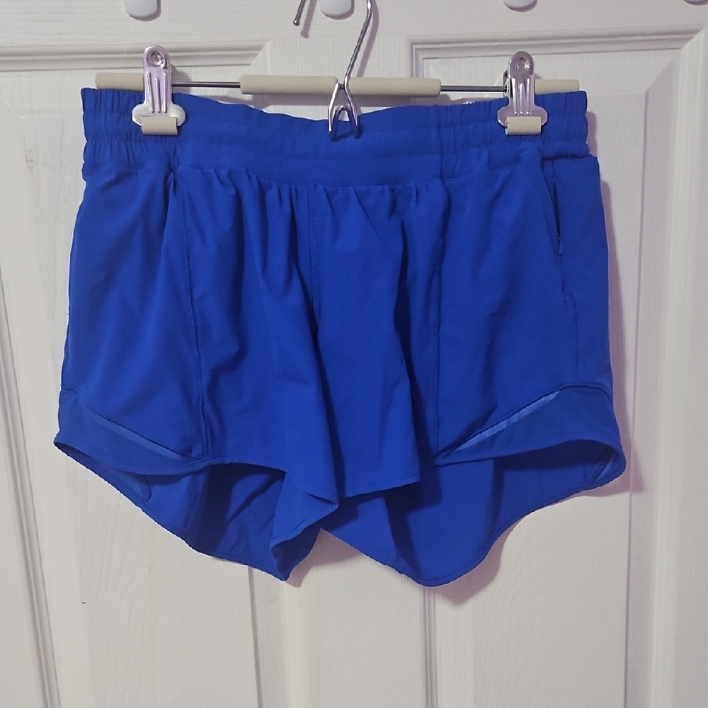 Lululemon Hottie Hot Shorts Blue